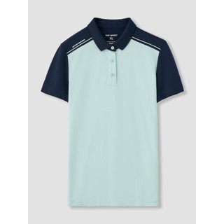 Áo polo đôi nam nữ YODY Ponte Roma phối màu vai trẻ trung mềm mại thoáng mát MAPO25S039 + WAPO25S048