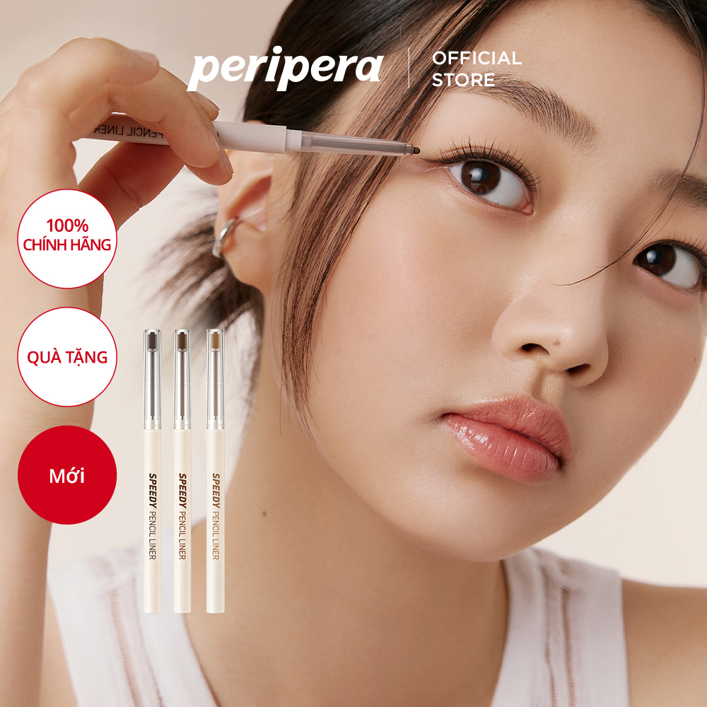 Chì Kẻ Viền Mắt Peripera Speedy Pencil Liner 0.14g