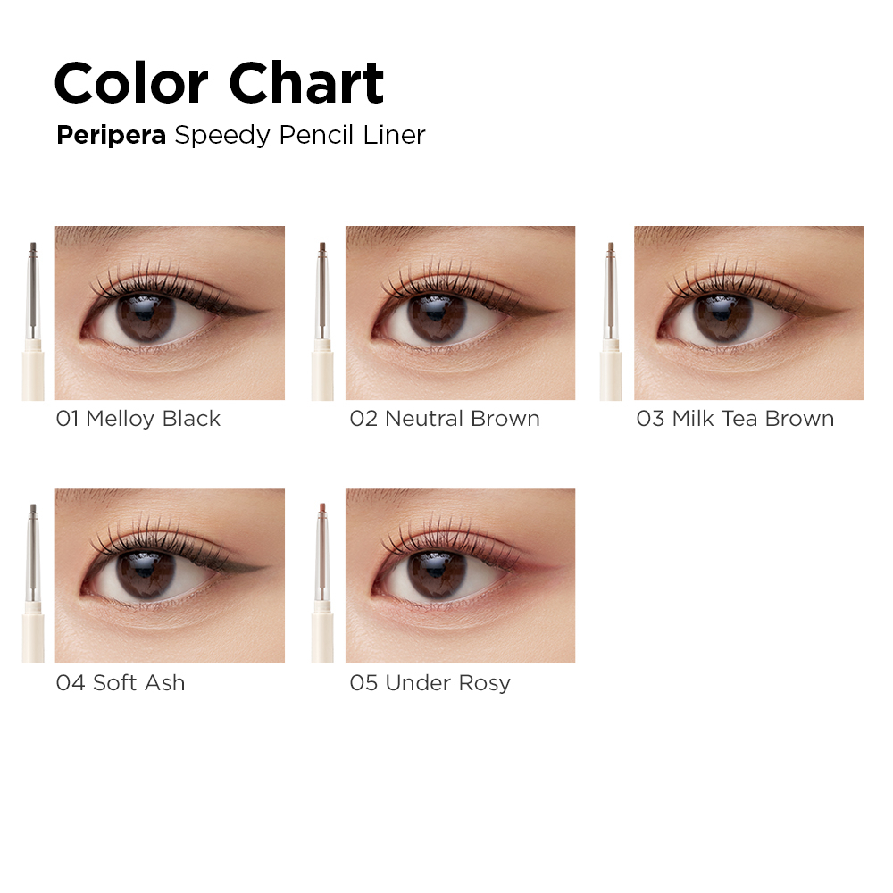 Chì Kẻ Viền Mắt Peripera Speedy Pencil Liner 0.14g