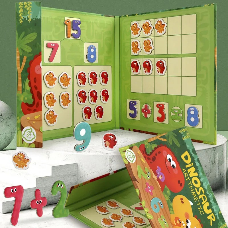 Sách Nam Châm Học Chữ Số Đồ Chơi Giáo Dục Montessori Cao Cấp Luyện Tập Khả Năng Tính Toán Rèn Luyện Trí Nhớ - PUPU HOUSE
