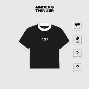 Áo thun Baby Tee LOGO M Đơn Giản Thoải Mái Đi Học Đi Làm | Under Thinker
