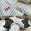 ÁO SƠ MI LINEN LOGO THÊU GIRL FRIEND CÓ DÂY THẮT EO PHÍA SAU KẺ SỌC FFCLUB MIX