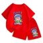 Bộ Cộc Tay Cotton Cho Bé – In Hình Phi Hành Gia Buzz Dễ Thương, Mặc Hè Mát Mẻ (M 232)