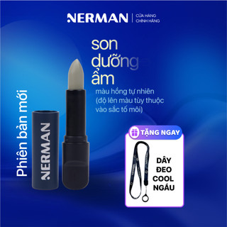 Son dưỡng cho nam Nerman dưỡng ẩm môi, giảm nứt nẻ, không bết dính Men in Black 4g