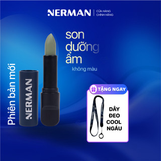 Son dưỡng cho nam Nerman dưỡng ẩm môi, giảm nứt nẻ, không bết dính Men in Black 4g