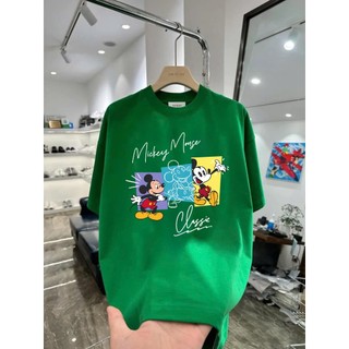 Áo thun hoạt hình Mickey Classic MK22 unisex nam nữ form rộng 100% cotton