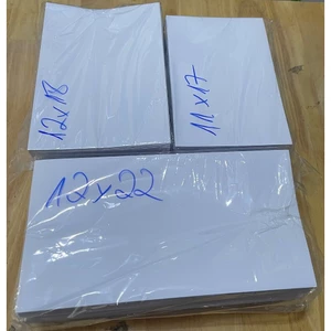Bao thư trắng trơn văn phòng 11x17 12x18 12x22 cm | Giấy ĐL 80 | 1 xấp 100 cái | không keo |Bao thư gửi thư thiệp