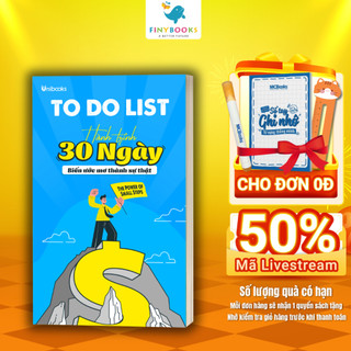 Sổ Tay Kế Hoạch - To Do List Hành Trình 30 Ngày Biến Ước Mơ Thành Sự Thật
