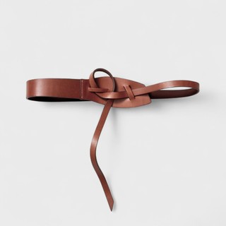 Belt Eden Knot -W75 J01.Thắt lưng Nữ, Thắt lưng chân váy bản nhỏ da thật