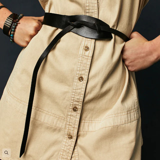 Belt Eden Knot -W75 J01.Thắt lưng Nữ, Thắt lưng chân váy bản nhỏ da thật