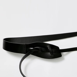 Belt Eden Knot -W75 J01.Thắt lưng Nữ, Thắt lưng chân váy bản nhỏ da thật