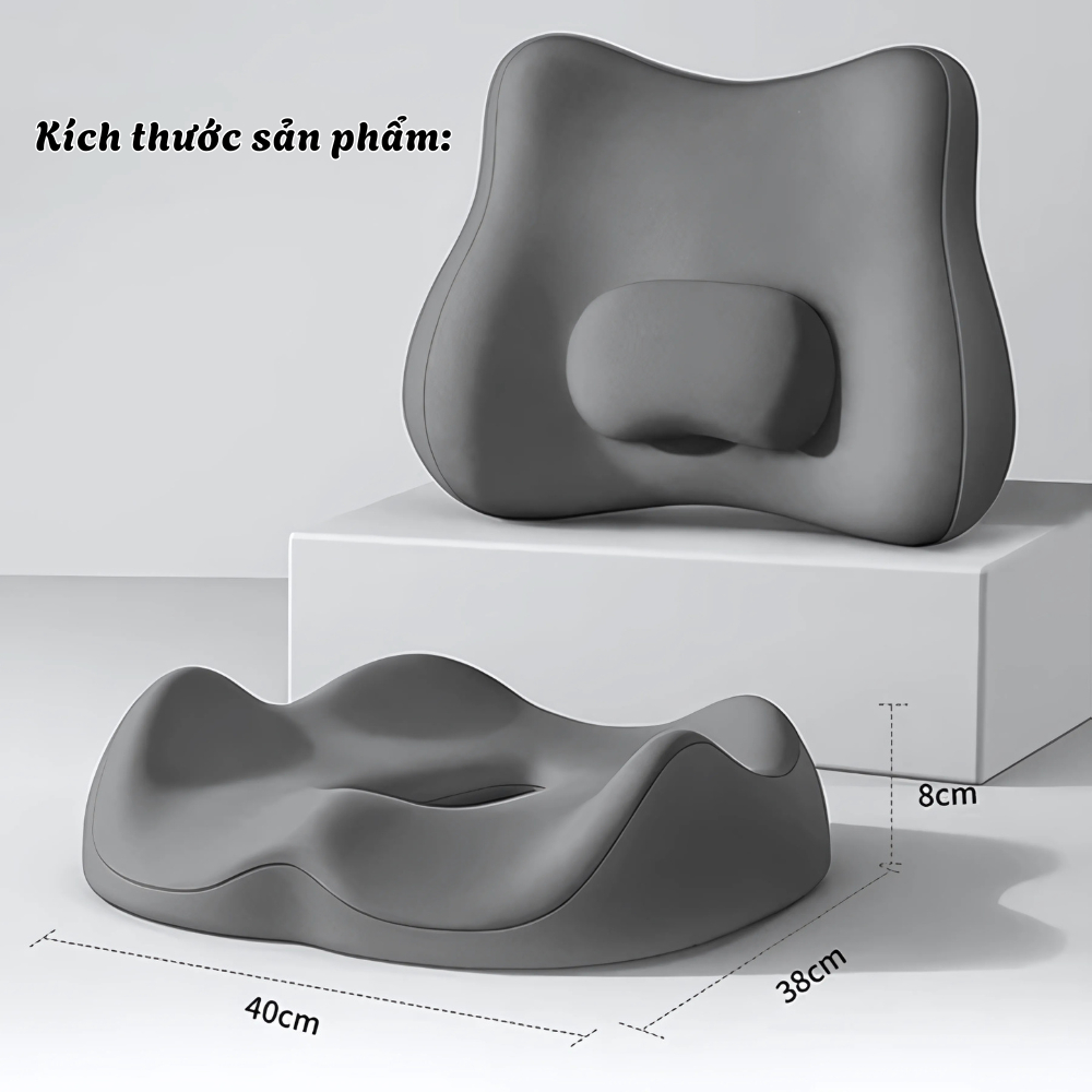 Sử Dụng Chiếc Đệm Lót Ghế Văn Phòng 3D Omi Chất Liệu Cao Su Non Đàn Hồi Tốtrong Đời Sống
