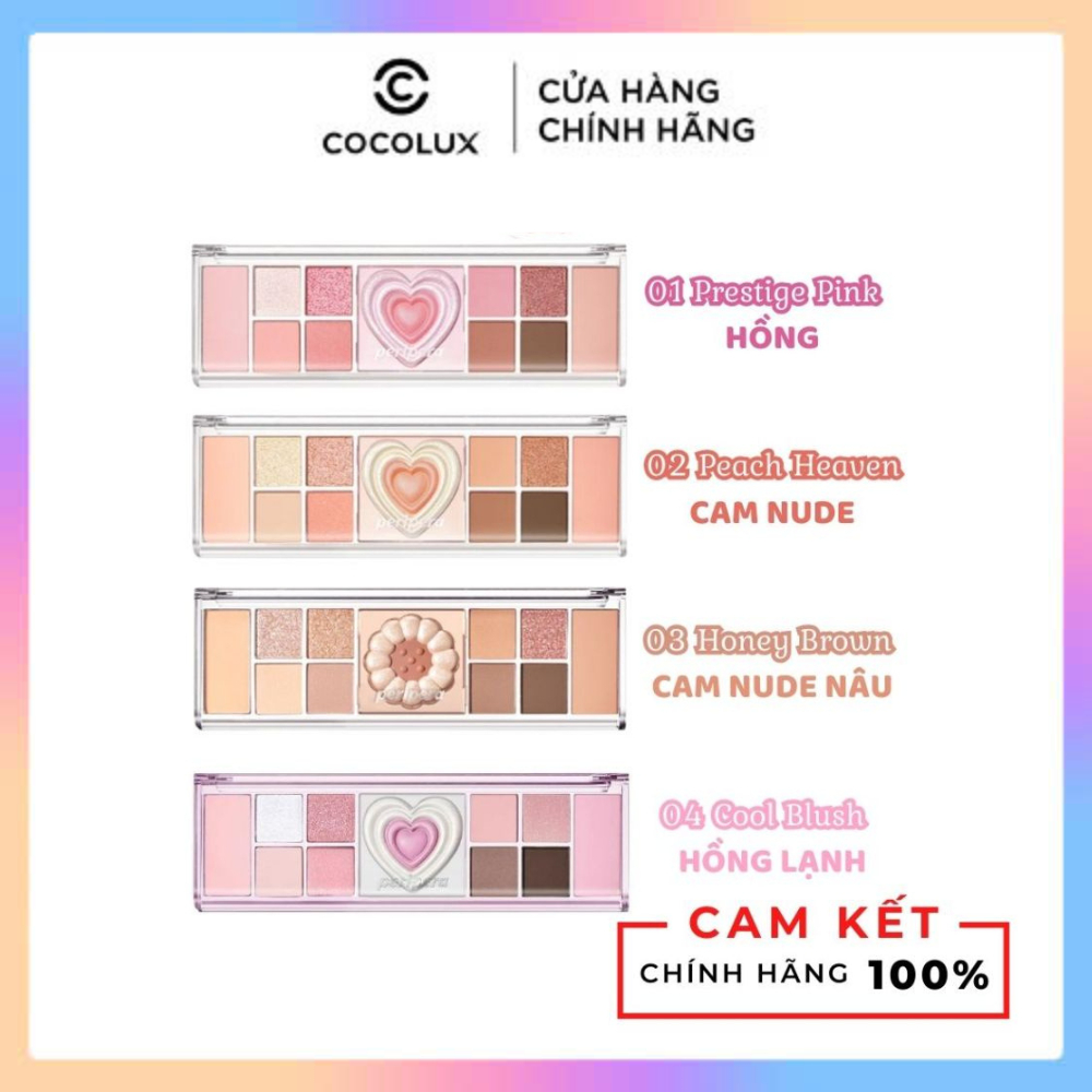 Bảng Phấn Mắt & Má Hồng Peripera All Take Mood Like Palette 8g