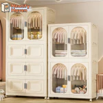 Tủ Nhựa PP Trẻ Em Gấp Gọn Đa Tầng - Tự Do Kết Hợp Ngăn, Phân Loại Quần Áo & Đồ Chơi, Chất Liệu Cao Cấp An Toàn — ảnh 1