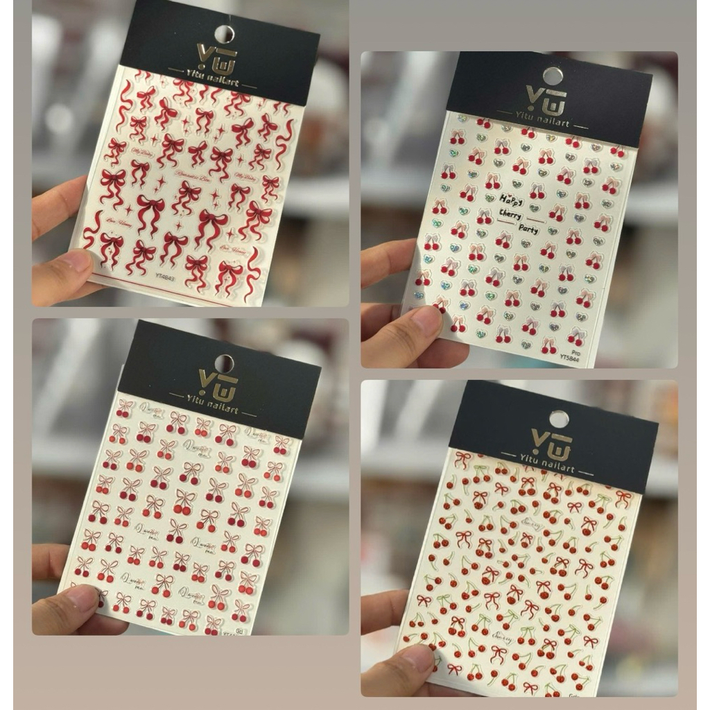 sticker lụa nhiều mẫu đẹp(khách vào bấm chọn mã ạ💅🤝)