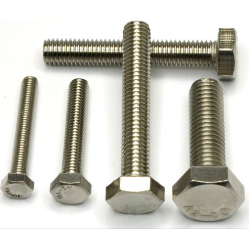Combo 5 bộ Bulon inox M8 (8li) đủ size , bu lông inox 201 kèm tán ...