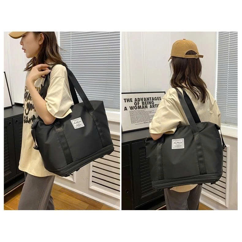 Túi Du Lịch 3 Tầng Có Bánh Xe Size Lớn Nhiều Ngăn Tiện Lợi Phù Hợp Cả Nam lẫn Nữ B5