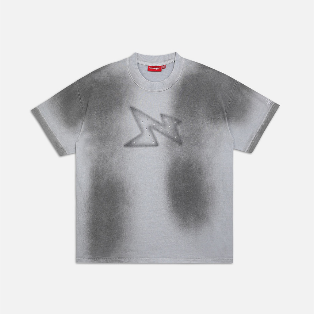 Áo thun NEEDS OF WISDOM Shadow Pigment Washed Tee - Grey - Local Brand ...