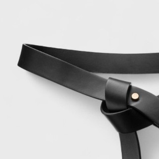 Belt Knot -W25 J02.  Jaxtone Knot Belt. Thắt lưng Nữ, Thắt lưng chân váy bản nhỏ da thật