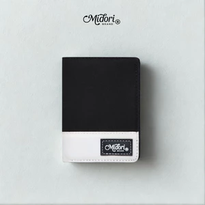 Ví Vải Đứng Nam Nữ Chic Pocket Bóp Đựng Tiền Thẻ Nhiều Ngăn Polyester Nhỏ Gọn | MIDORI FOR MAN