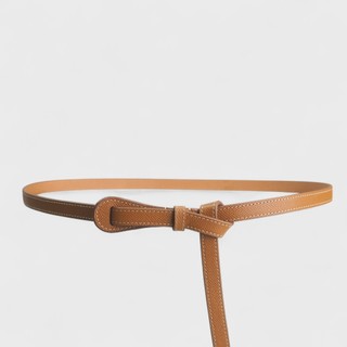 BELT KNOT W15 J01. Jaxtone Knot Belt. Thắt lưng Nữ, Thắt lưng chân váy bản nhỏ da thật