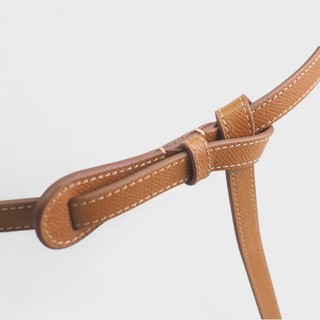 BELT KNOT W15 J01. Jaxtone Knot Belt. Thắt lưng Nữ, Thắt lưng chân váy bản nhỏ da thật