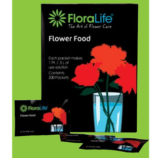 FloraLife Combo 50 Gói Bột Dưỡng Hoa - Giúp Hoa Tươi Lâu, Không Hôi Nước, Nhập Khẩu Chính Hãng Mỹ