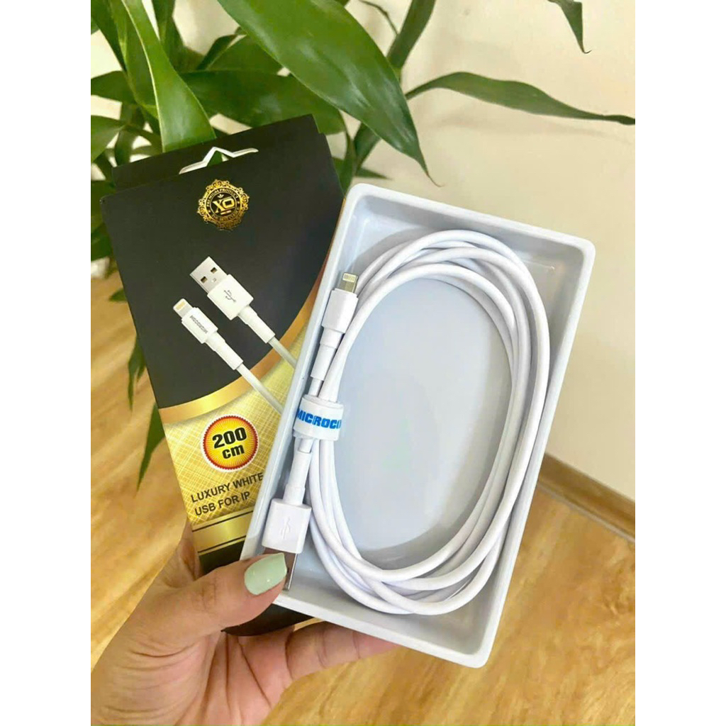 Dây cáp sạc nhanh PD08 chính hãng Microcom 1m, 2m cổng sạc USB | Shopee ...