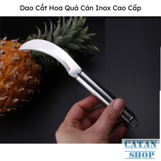 Dao Gọt Mía, Gọt Thơm, Trái Cây, Gọt Chuối Cán INOX Chắc Chắn Đa Năng Dùng Nhà Bếp