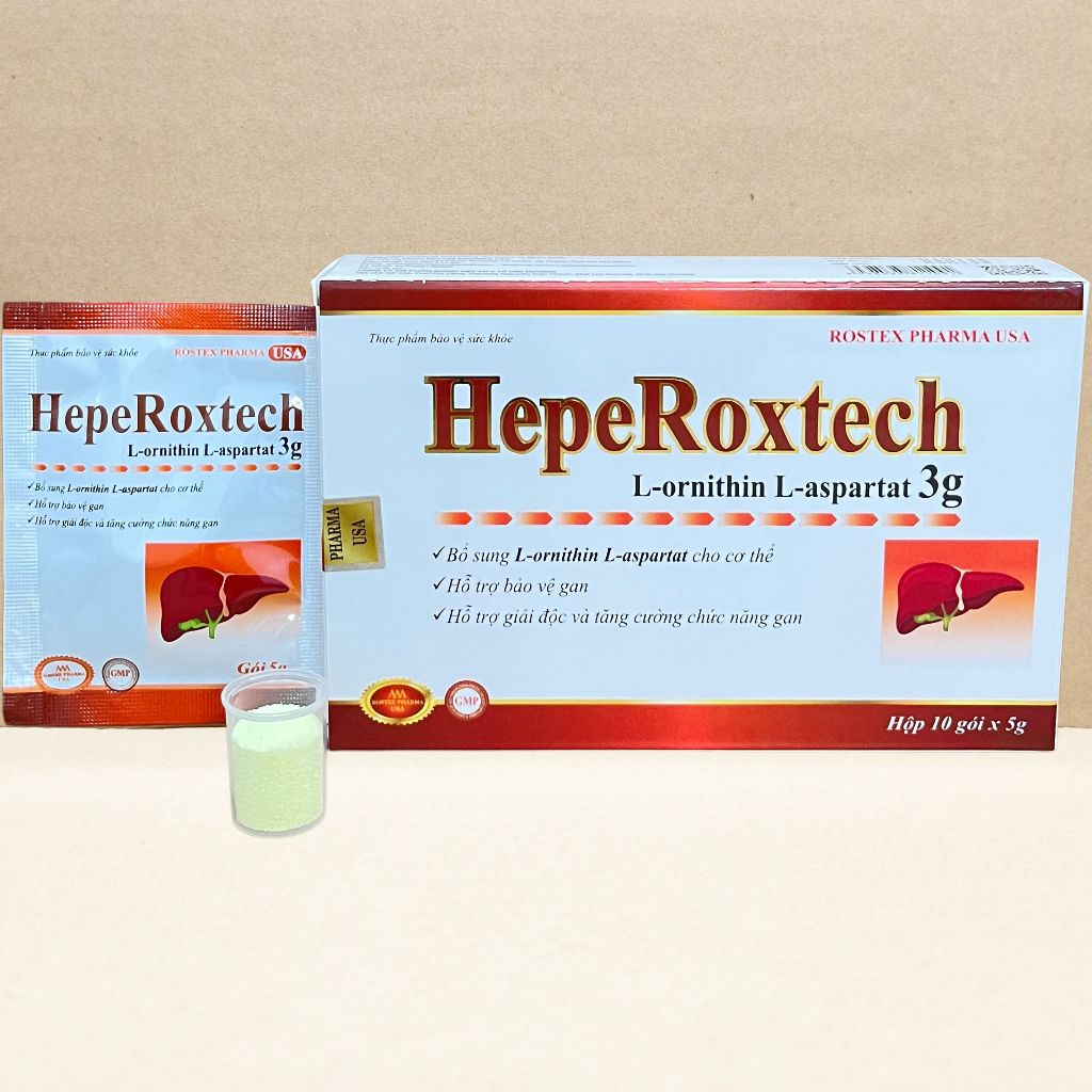 Combo 5 Hộp Hepe Roxtech - Rostex - Hải Dương - Vitamin Chữa Lành