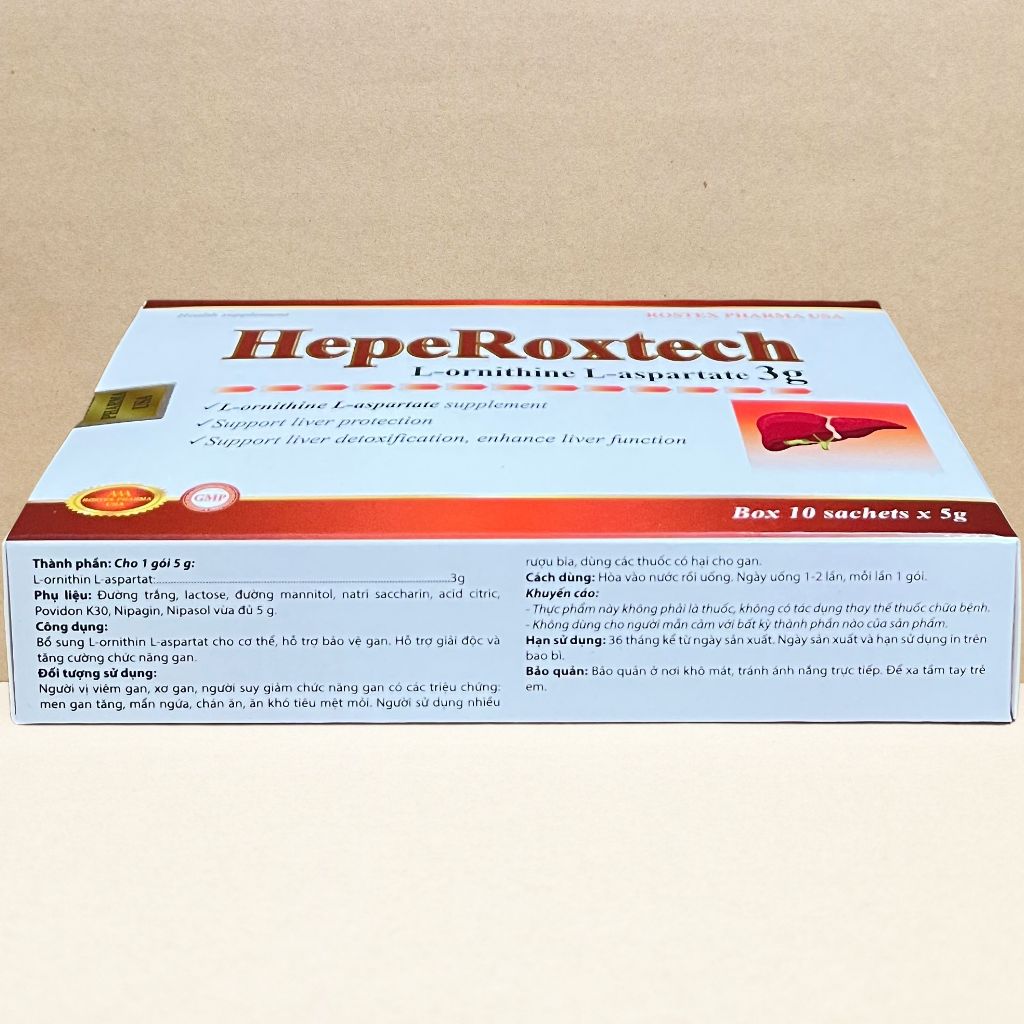 Combo 5 Hộp Hepe Roxtech - Rostex - Hải Dương - Vitamin Chữa Lành