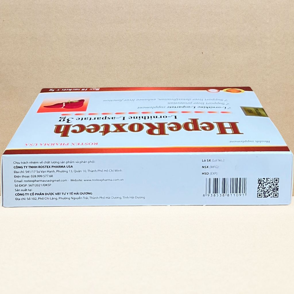 Combo 5 Hộp Hepe Roxtech - Rostex - Hải Dương - Vitamin Chữa Lành