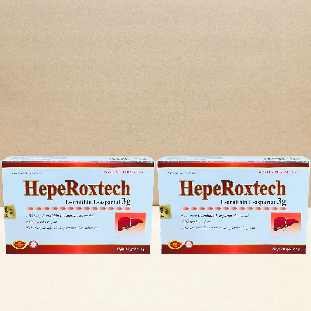 Combo 2 Hộp Hepe Roxtech - Rostex - Hải Dương - Vitamin Chữa Lành