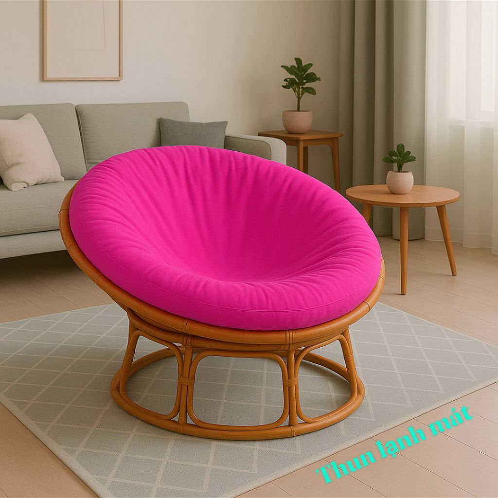 ROUND PAPASAN CUSHION COVER(COVER ONLY – CUSHION NOT INCLUDED)