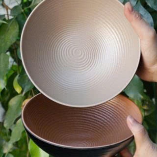 Bát Melamine Họa Tiết Xoắn Ốc Hai Màu - Phong Cách Bắc Âu Cao Cấp 160025-8.2