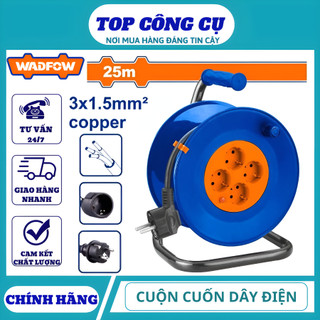 WADFOW Cuộn Rulo cuốn dây điện 25m WEJ8380