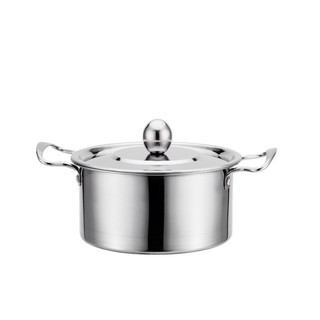 Bộ 3 nồi inox bắt nhiệt tốt,Combo 3 nồi inox có nắp gồm 3 nồi 16cm-18cm-20cm