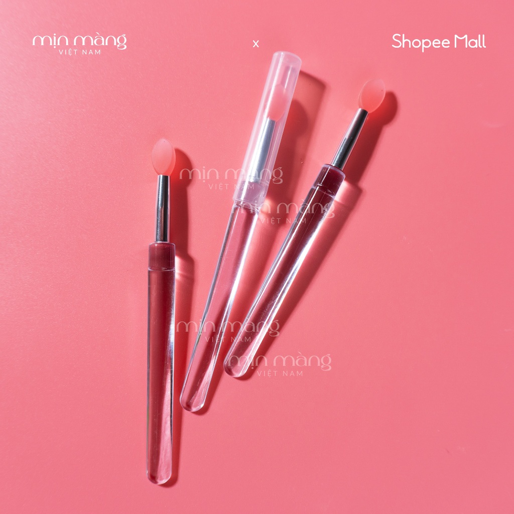 Cọ Tô Son Môi, Son Dưỡng Bằng Silicon Tiện Lợi, Thiết Kế Siêu Xinh, An Toàn Cho Môi