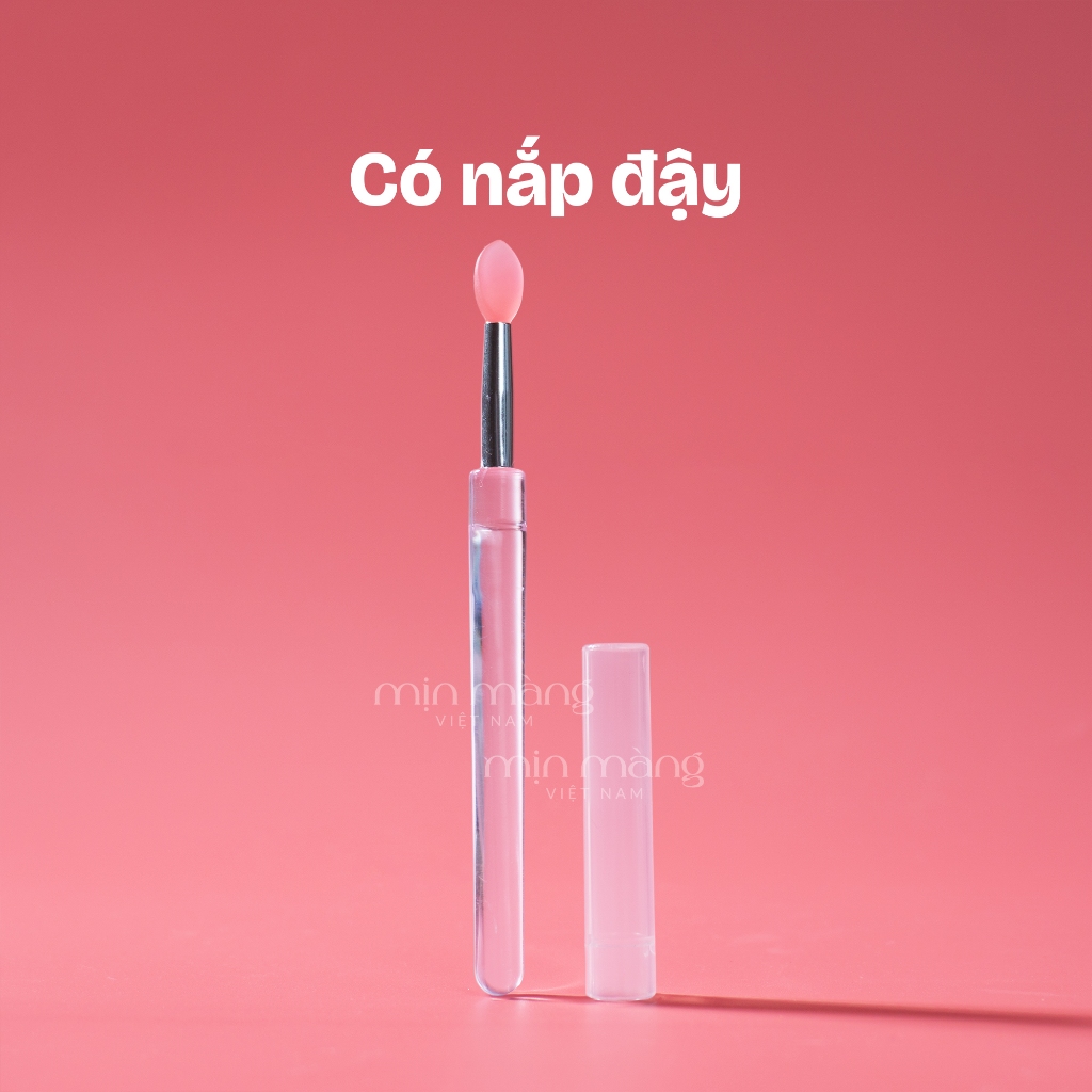 Cọ Tô Son Môi, Son Dưỡng Bằng Silicon Tiện Lợi, Thiết Kế Siêu Xinh, An Toàn Cho Môi