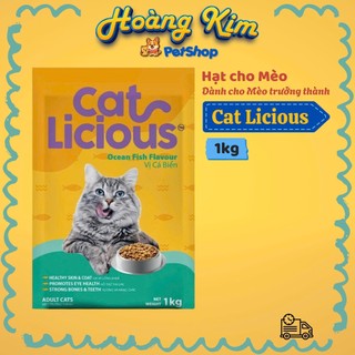 Thức ăn hạt cho mèo ( Combo 5kg ) Zoi Cat - Cat TA - Cat Licious dành cho mọi loại mèo trưởng thành