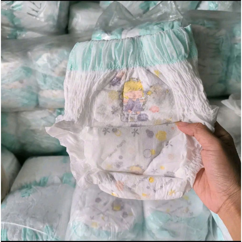 100 bỉm quần chun mây/chun mịn NANO cao cấp, lưng chun nhiều màu,thấm hút xuyên đêm cho bé, đủ size M/L/XL/XXL/XXXL