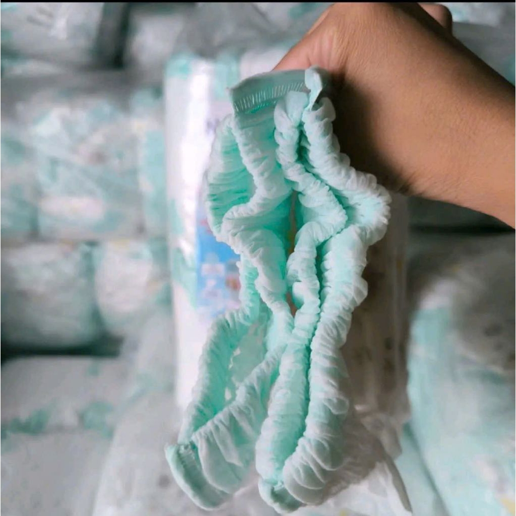 100 bỉm quần chun mây/chun mịn NANO cao cấp, lưng chun nhiều màu,thấm hút xuyên đêm cho bé, đủ size M/L/XL/XXL/XXXL
