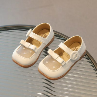 GIÀY MARY JANES ĐEN LƯỚI TRÁI TIM BÉ GÁI