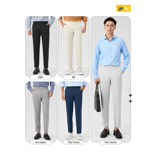 Quần âu nam công sở YODY cạp di động, co giãn, thoải mái MOTR25A087
