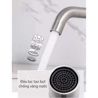 Vòi Lavabo Lạnh inox SUS 304_Vòi Chậu Lavabo_ vòi lavabo inox cao cấp dùng cho chậu rửa mặt