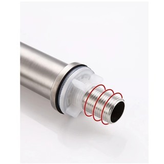 Vòi Lavabo Lạnh inox SUS 304_Vòi Chậu Lavabo_ vòi lavabo inox cao cấp dùng cho chậu rửa mặt
