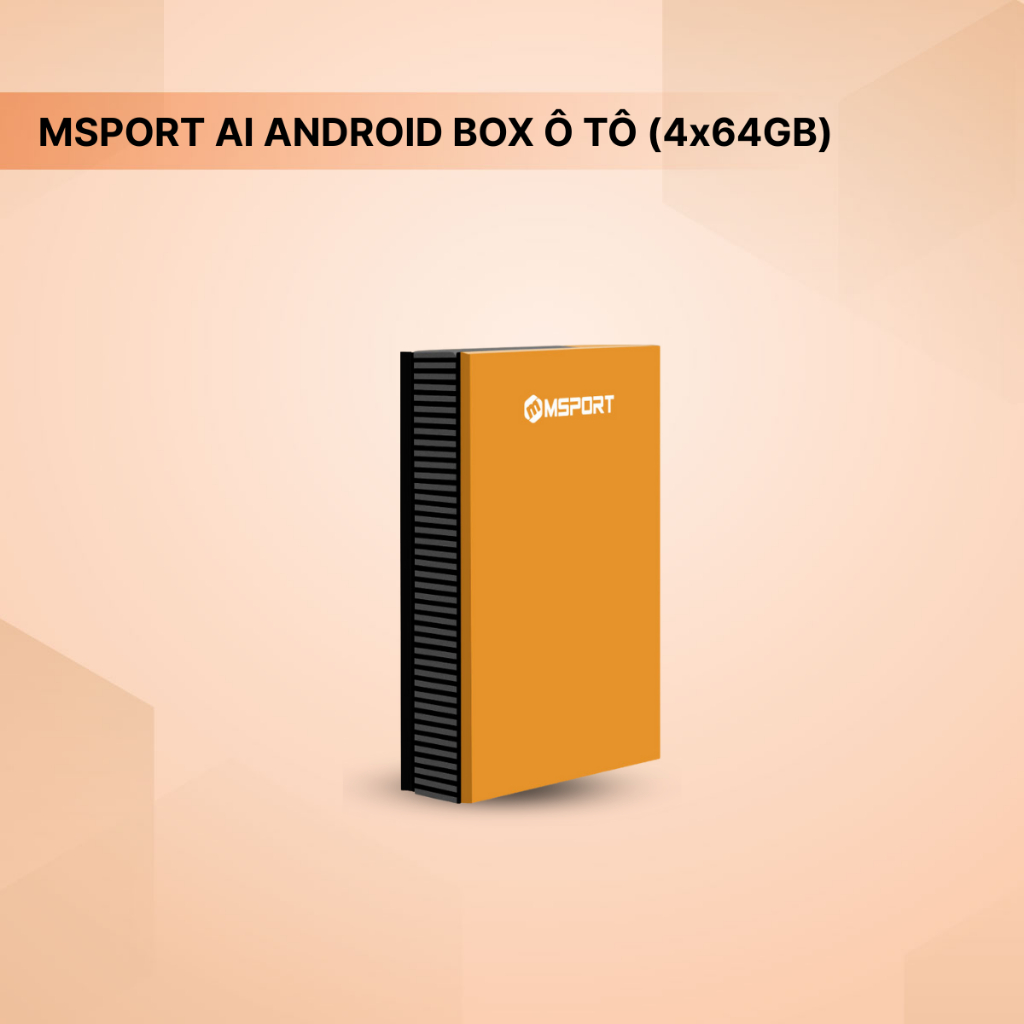 AI Android Box Msport dành cho ô tô 4x64GB - Android 13 Tặng Vietmap ...