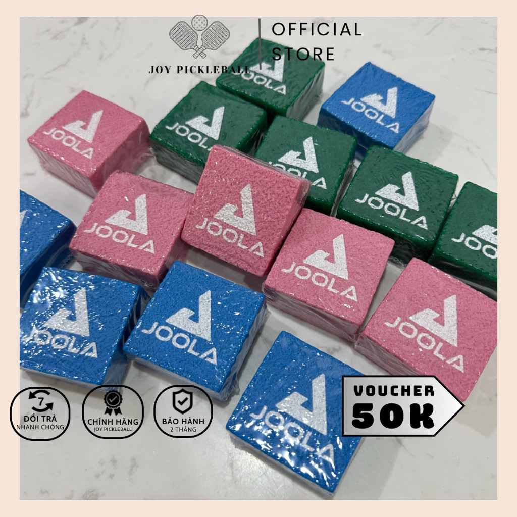 [HOẢ TỐC] Viên Tẩy Mặt Vợt 𝐉𝐎𝐎𝐋𝐀 Pickleball 100% Cao Su Non mềm