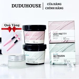 Mặt Nạ đất sét Aperire Spa Relief Pore Mask Sạch Sâu Dịu Da Kiềm Dầu 120g Duduhouse