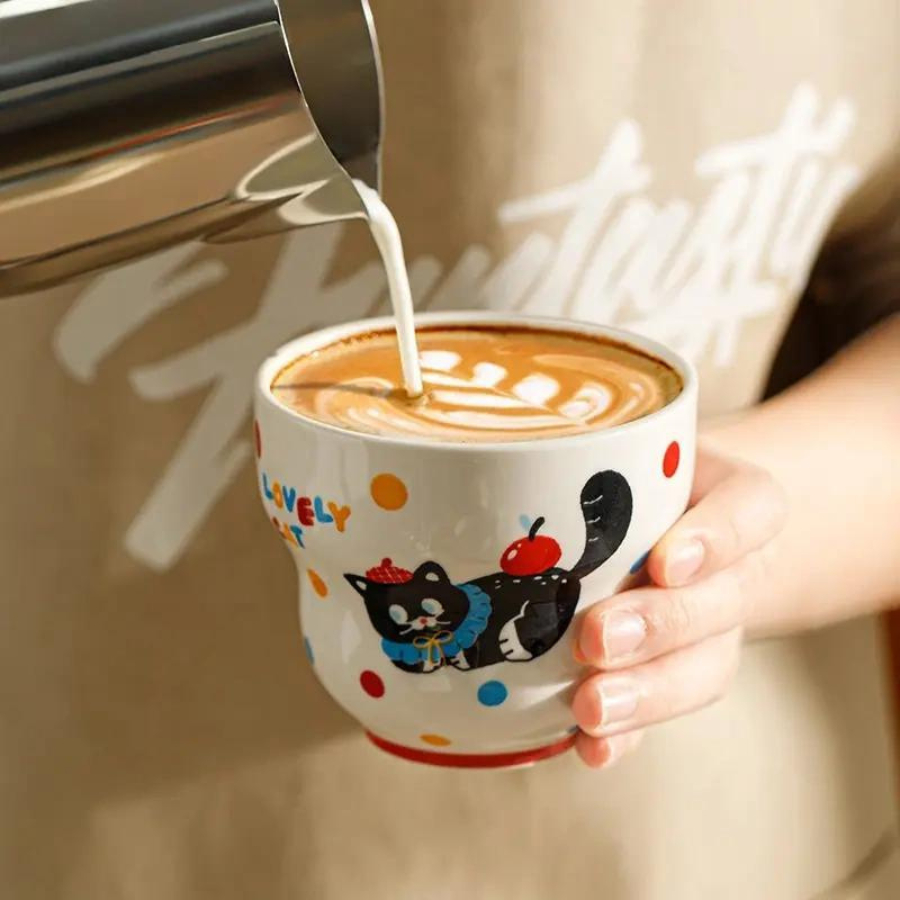 [ Bảo Hành Bể Vỡ ] Cốc Sứ In Hình Động Vật Ngộ Nghĩnh, An Toàn Với Sức Khỏe, Phù Hợp Làm Quà Tặng CSU002